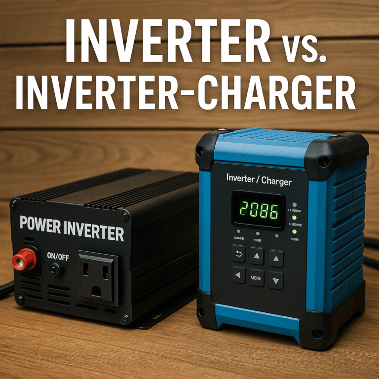Inverter vs. Inverter-Charger: What Van Lifers Need to Know